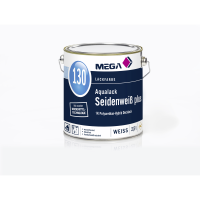 Mega 130 Aqualack Seidenweiß Plus 2,5l