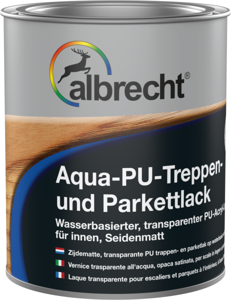 Aqua PU Treppen- und Parkettlack