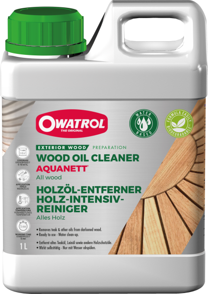 Aquanett | Holzöl-entferner